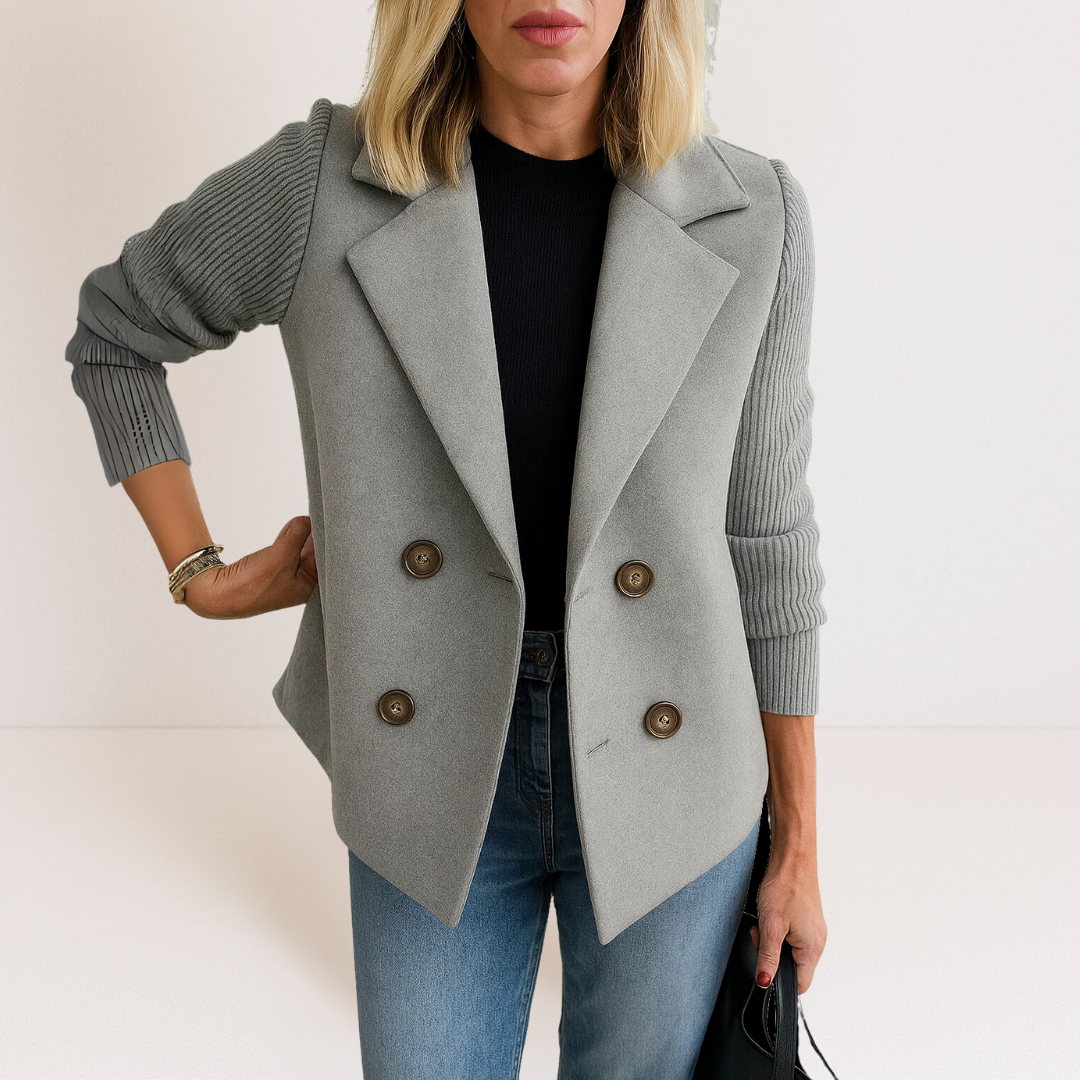 Marta™ – Elegantne mantel pehme varrukatega