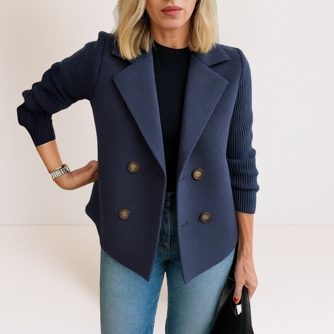Marta™ – Elegantne mantel pehme varrukatega