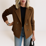 Marta™ – Elegantne mantel pehme varrukatega
