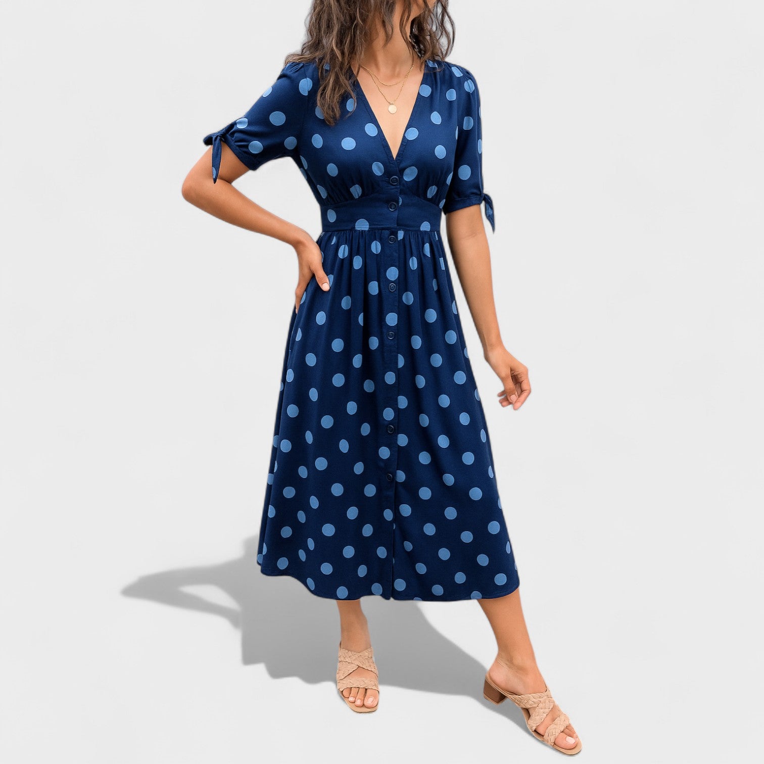 Eva – Elegantne midi kleit
