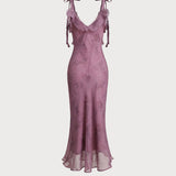 Lilla – Elegantne midi kleit