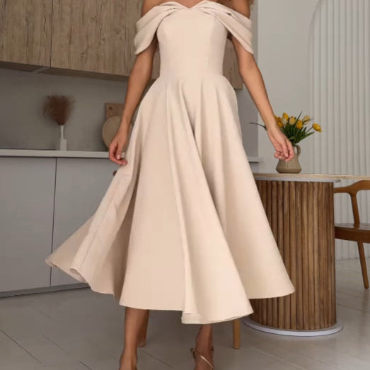 Isadora – Elegantne maxi kleit avatud õlgadega
