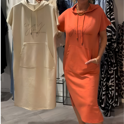 Saskia™ – Pehme kootud kleit