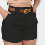 Kaira – Elegantne plisseeritud lühike püksid