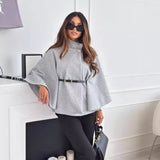 Alinne – Elegantne papillon mantel vööga
