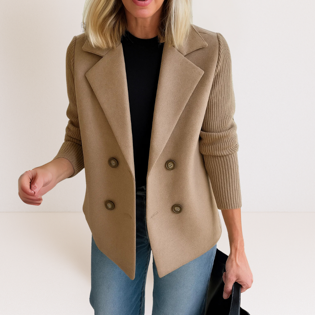 Marta™ – Elegantne mantel pehme varrukatega