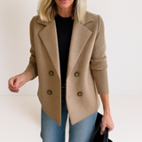 Marta™ – Elegantne mantel pehme varrukatega