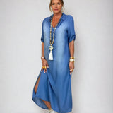 Ibiza – Moodne denim kleit