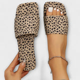 Elisabete - Lame leopardimustriga mokassiinid