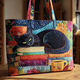 Chat Noir – Elegantne kott raamatute ja tassidega