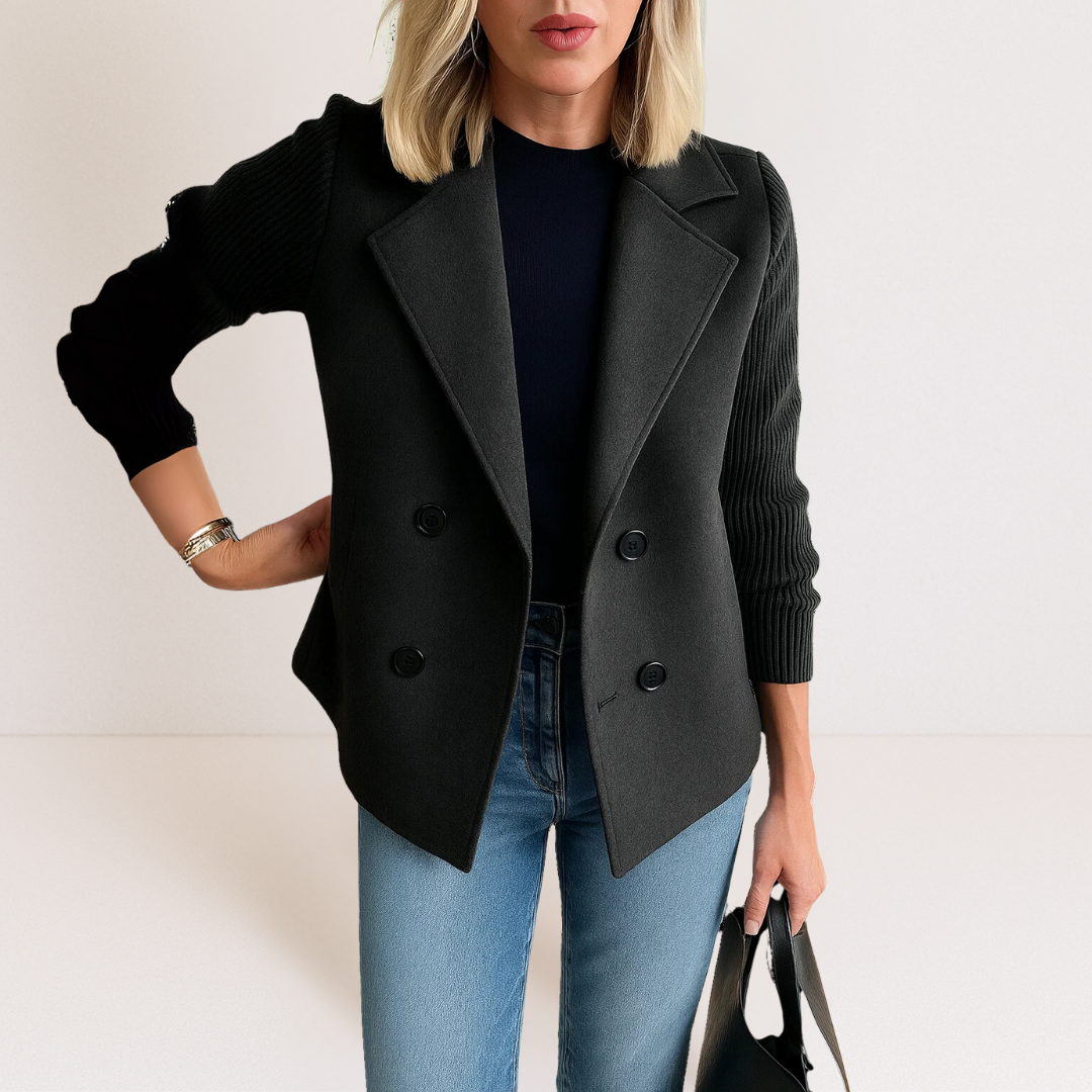 Marta™ – Elegantne mantel pehme varrukatega