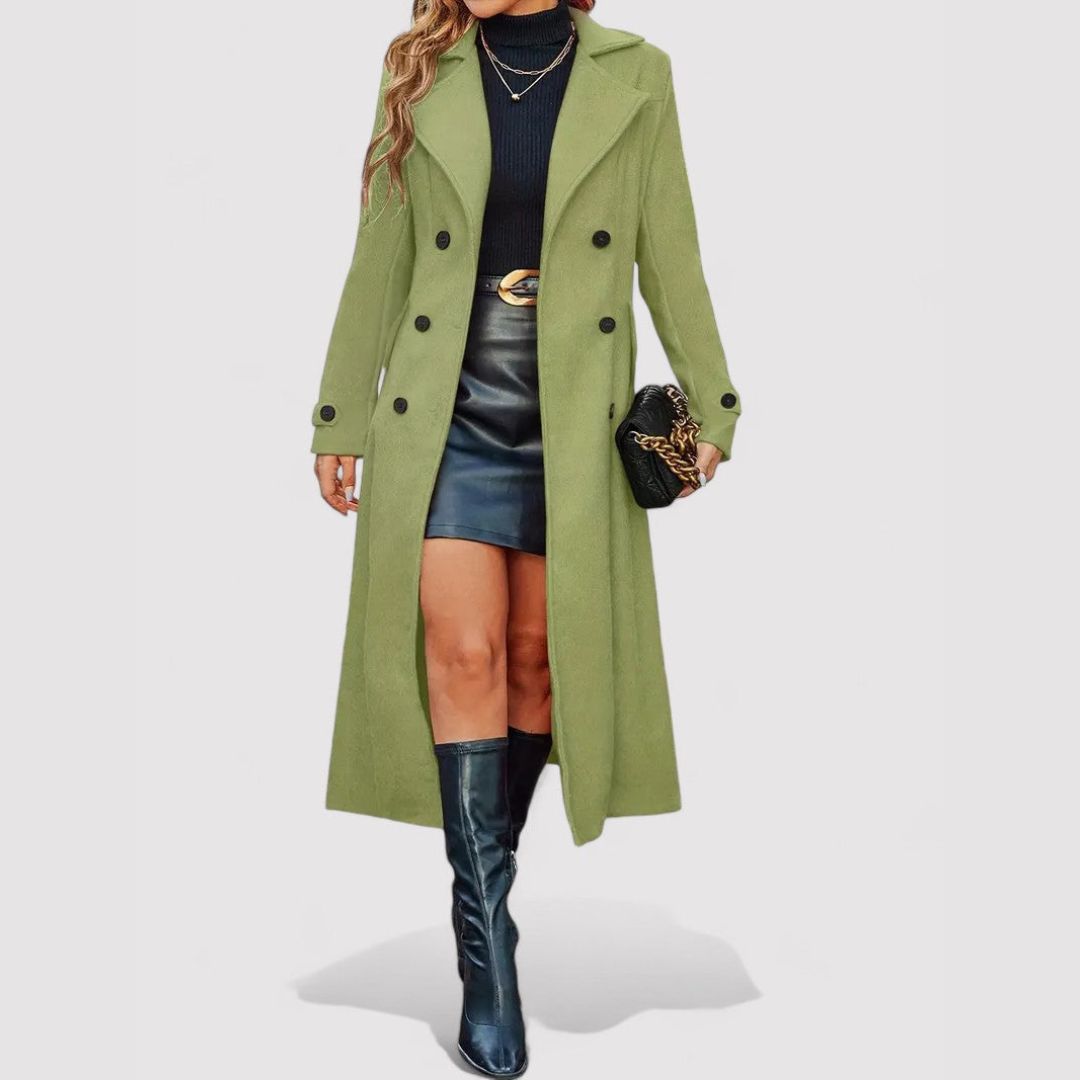 Rita – Elegantne pikk mantel