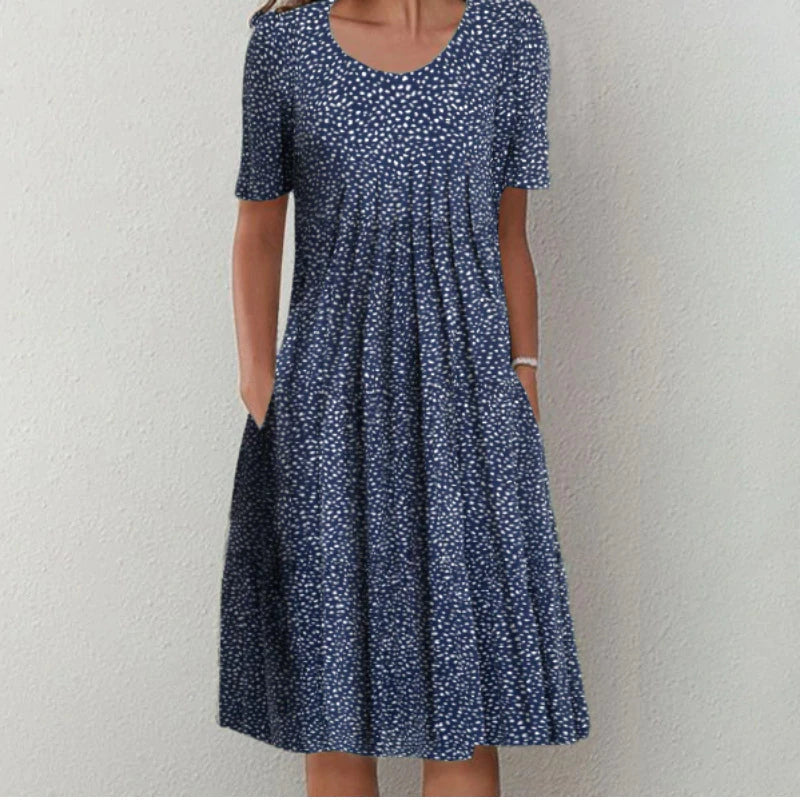 Marta – Elegantne midi kleit kihtidega