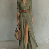 Abito – Elegantne linane maksikleit