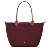 Le Pliage – Suur kandekott burgundia punases
