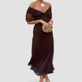 Luana – Elegantne V-kaelusega kleit