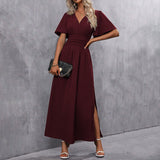 Eterna – Elegantne must maxi kleit