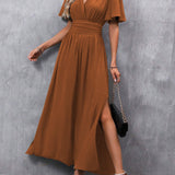 Eterna – Elegantne must maxi kleit
