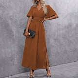Eterna – Elegantne must maxi kleit