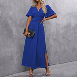 Eterna – Elegantne must maxi kleit