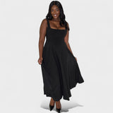 Maribel – Elegantne midi kleit