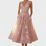 Catarina – Elegantne midi kleit