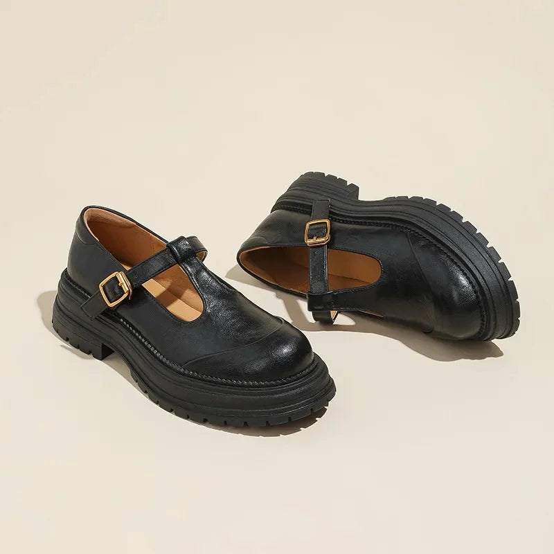 Mary Janes - Elegantne Nahksandaal