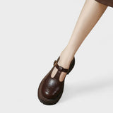Mary Janes - Elegantne Nahksandaal