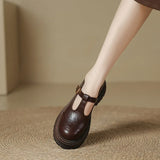 Mary Janes - Elegantne Nahksandaal