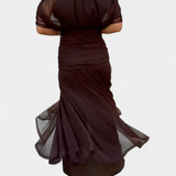 Luana – Elegantne V-kaelusega kleit