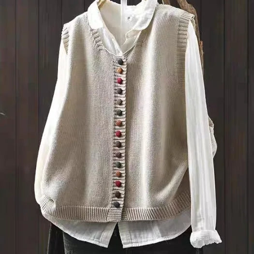 Rosalie – Elegantne kootud vest