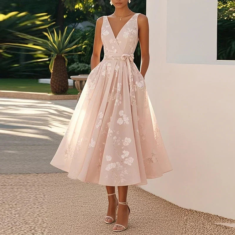 Catarina – Elegantne midi kleit