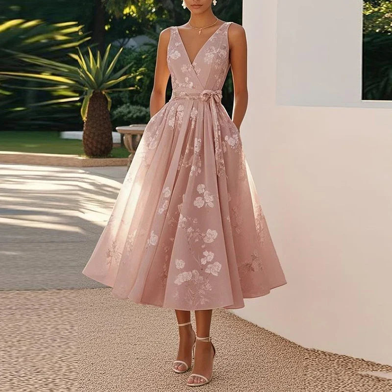 Catarina – Elegantne midi kleit