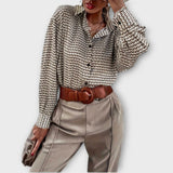 Ashley – Vintage pikkade varrukatega pluus
