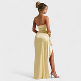 Ariel – Elegantne sidruni kleit