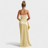 Ariel – Elegantne sidruni kleit