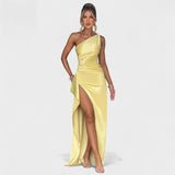 Ariel – Elegantne sidruni kleit