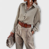 Ashley – Vintage pikkade varrukatega pluus