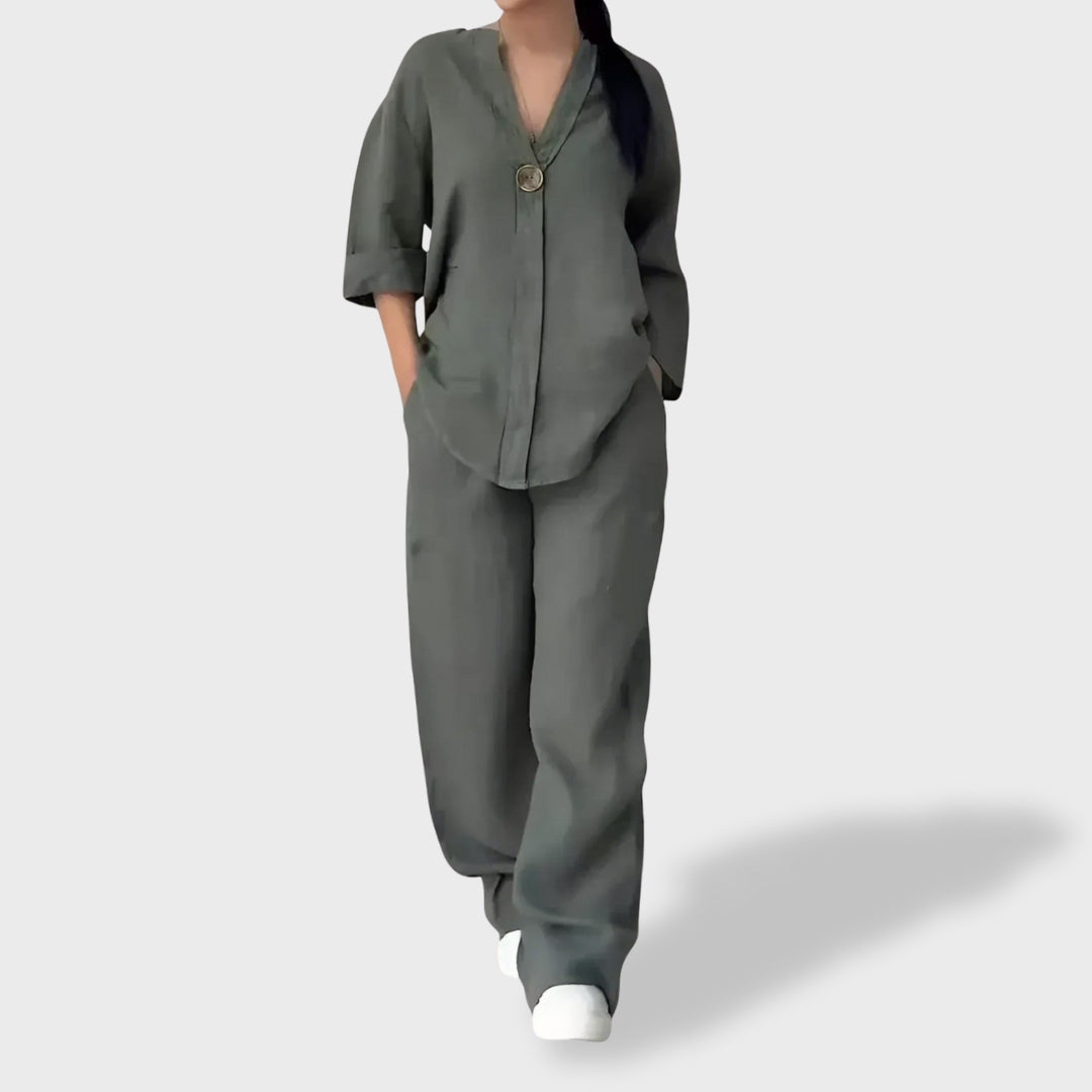Letícia™ – Kerge linane komplekt