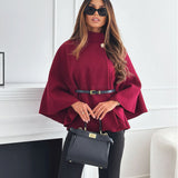 Alinne – Elegantne papillon mantel vööga