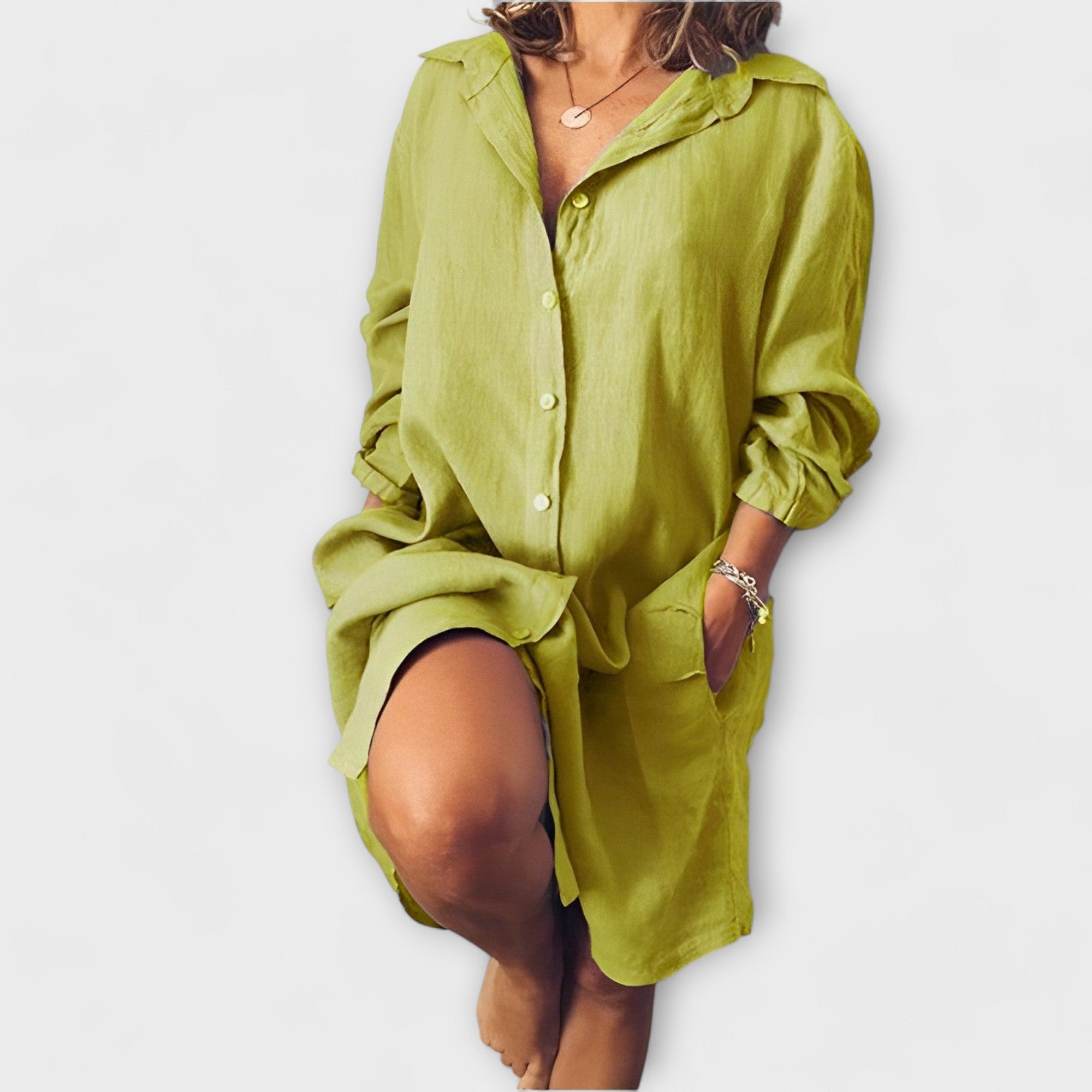 Raquel – Looduslik linane pluus