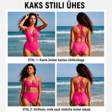 Mila – 2-in-1 kõrge vöökoht bikiinid