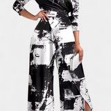 Brina – Elegantne avatud õlgadega jumpsuit