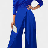 Brina – Elegantne avatud õlgadega jumpsuit