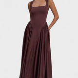 Sharon – Elegantne midi kleit