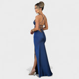 Elena – Elegantne sinine kleit