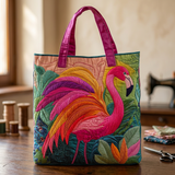 Käsitöökott „Vikerkaare flamingo“ – kingiidee