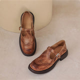 VELA™ – Premium nahast Mary Janes kingad