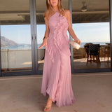 Leonor – Elegantne plisseeritud kleit
