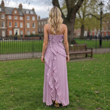Leonor – Elegantne plisseeritud kleit
